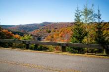 Blue Ridge Parkway in the Fall