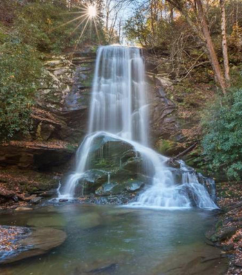 Catawba Falls in the Fall - Hiking Near Black Mountain