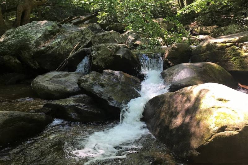 south mountains state park waterfall
