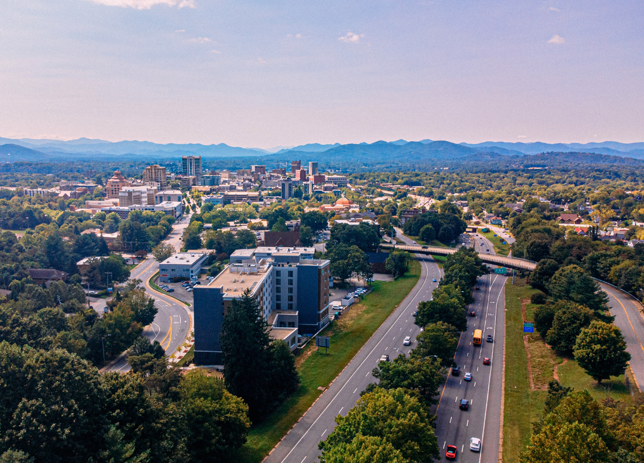 Asheville travel guide for parking ev charging airports