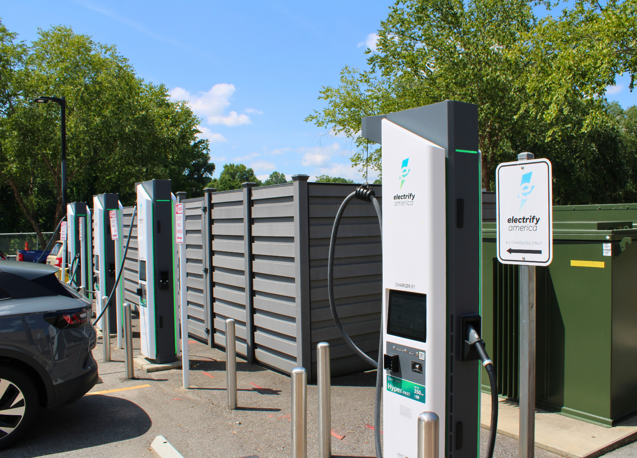 EV charging stations Asheville NC