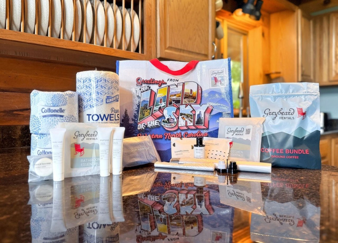 Souvenir tote Greybeard Rentals Asheville vacation rentals