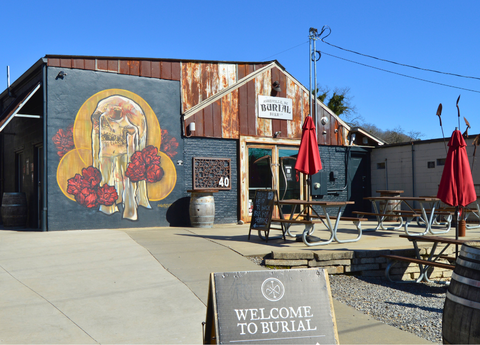 Burial Beer Co. on Asheville's South Slope